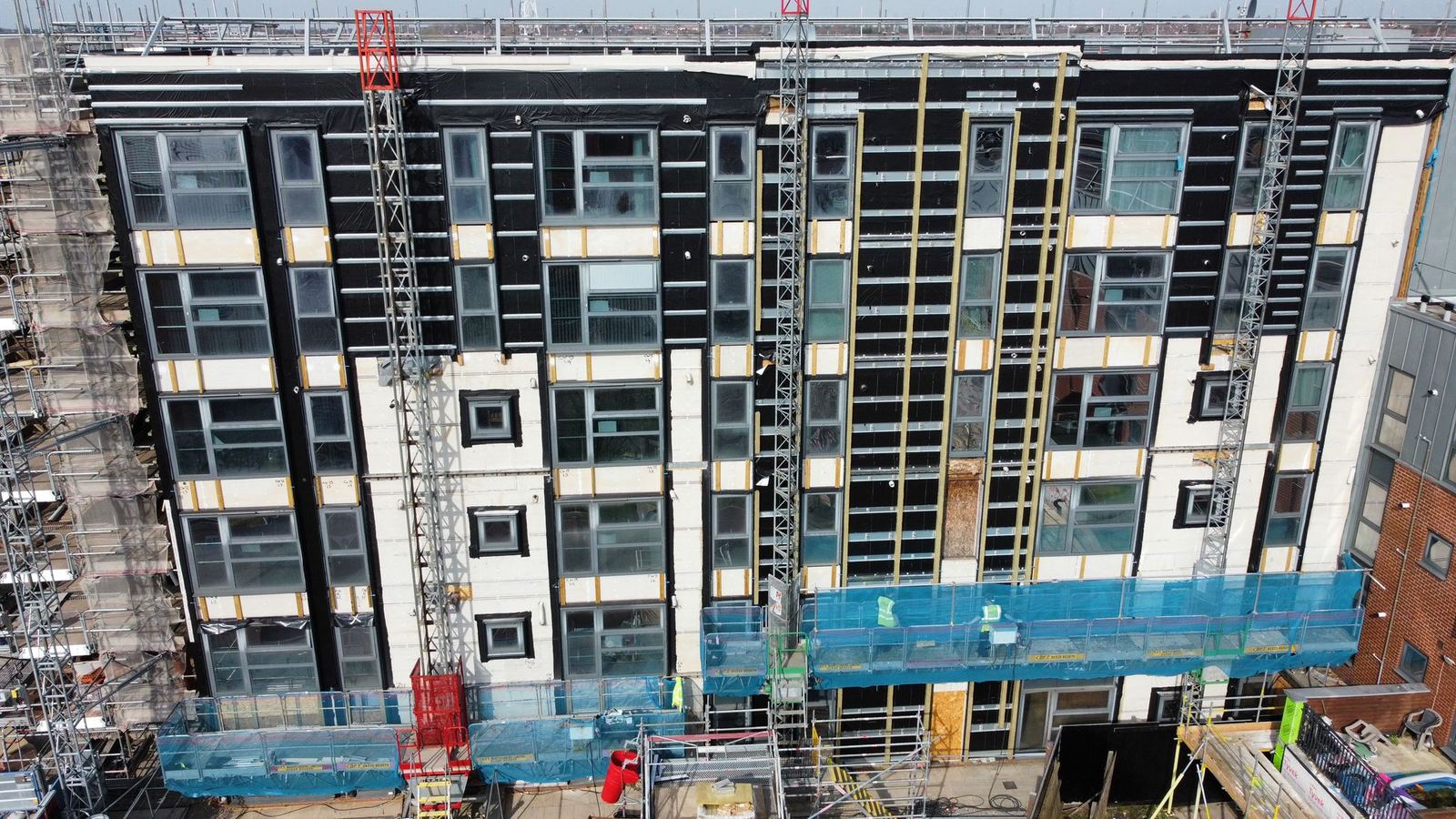 Elevations under way